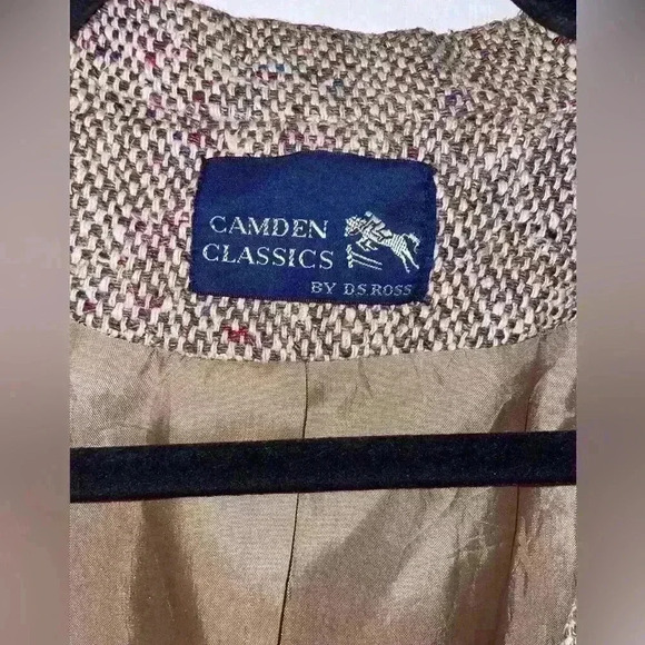 Camden Classics Vintage silk blazer size 14 - Picture 3 of 7